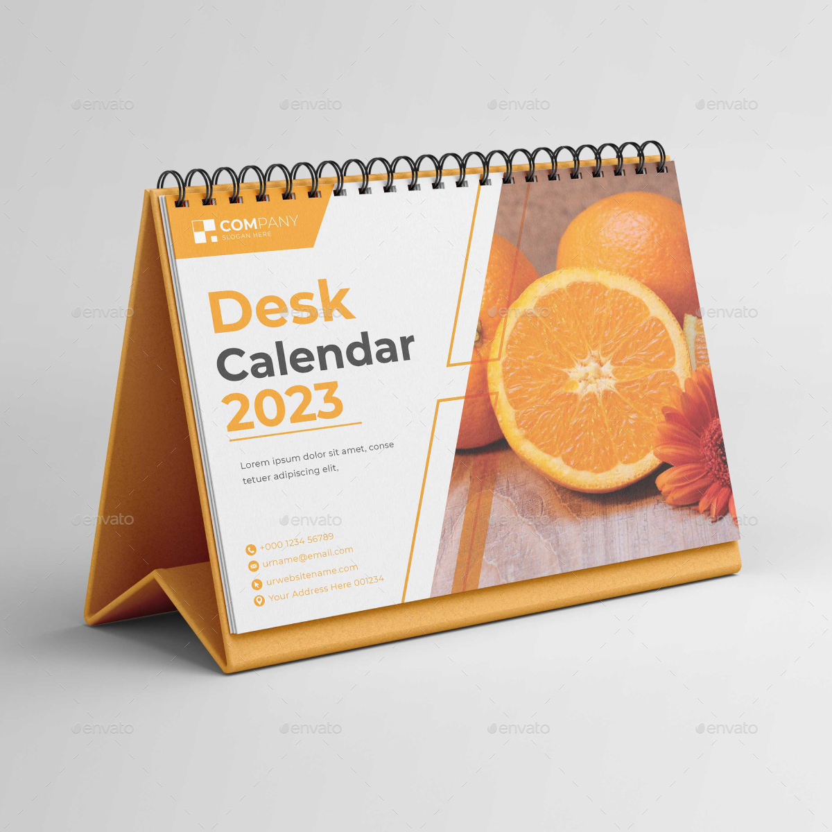 Desk Calendar Design 2023, Print Templates | GraphicRiver