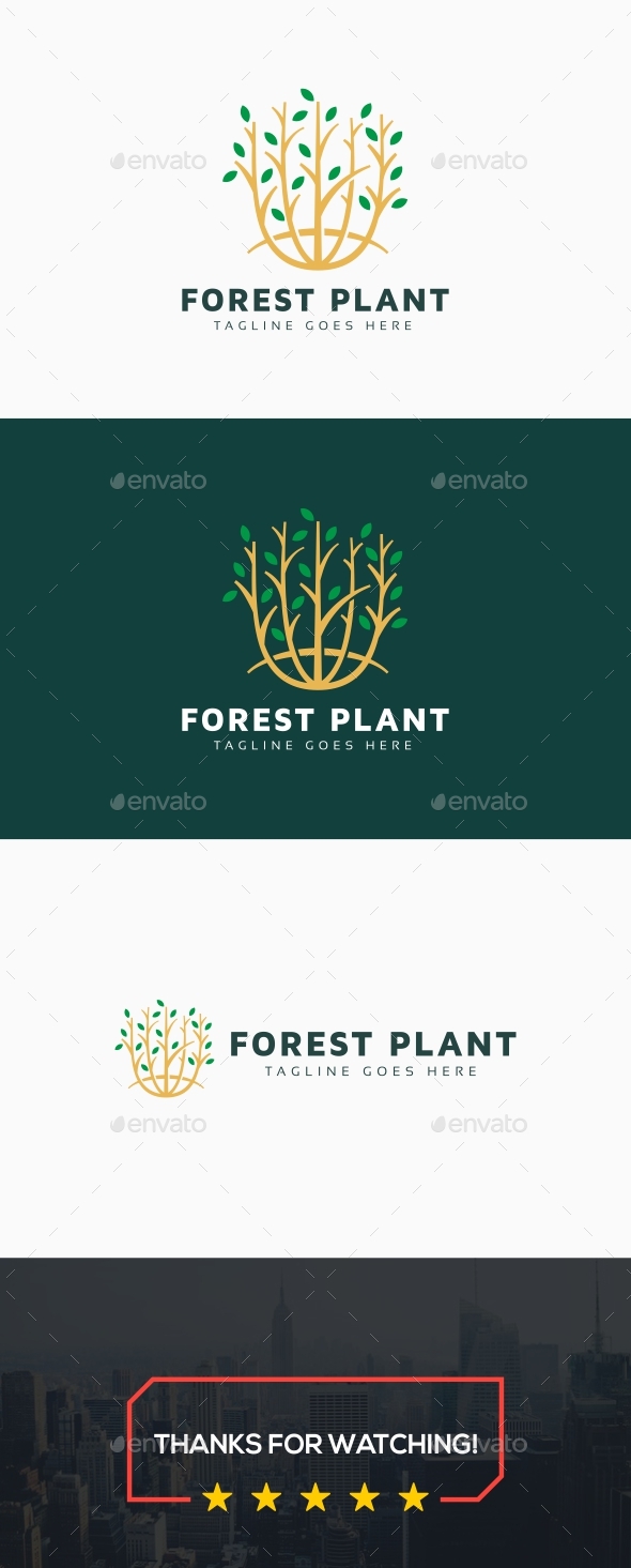 Forest Plant Logo