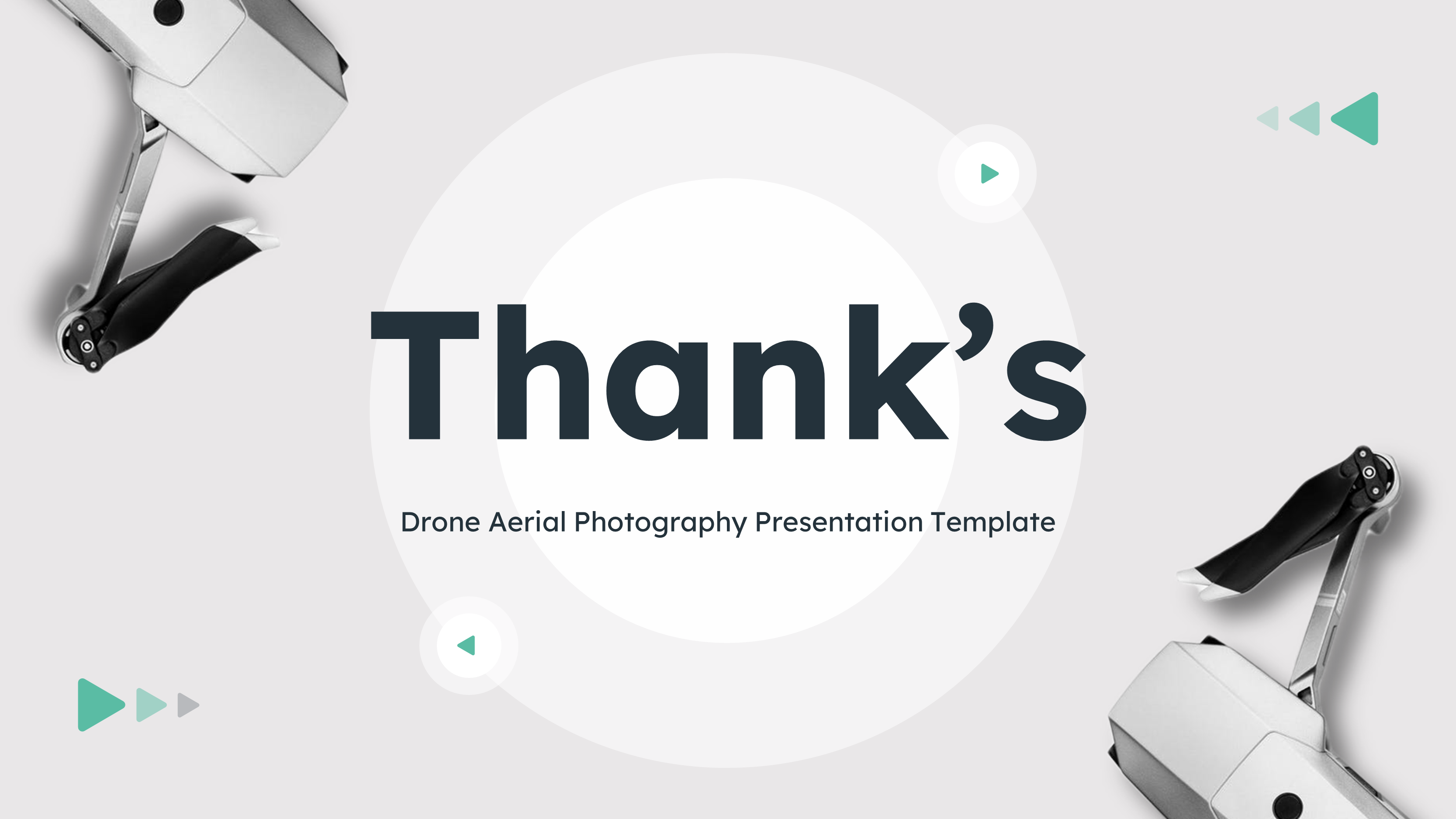 Drontix - Drone Aerial Photography PowerPoint Template, Presentation ...
