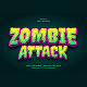 Zombie Attack Editable Text Effect