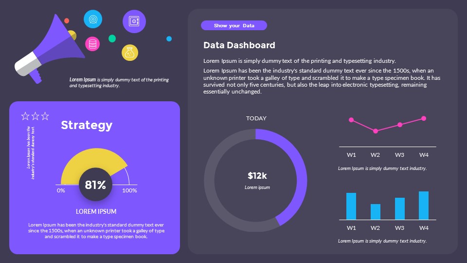 Boost Data Dashboards PowerPoint Presentation Template, Presentation ...