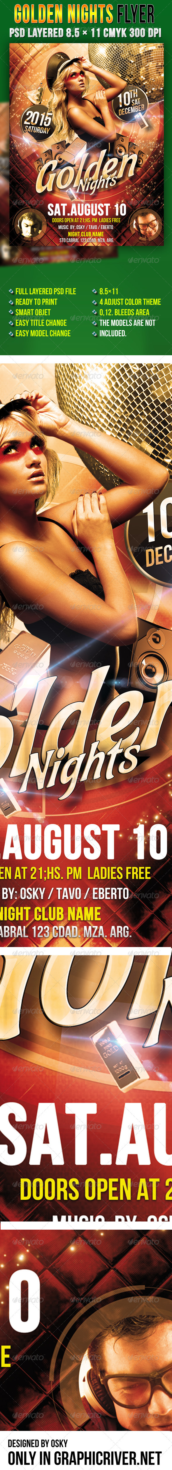 Golden Nights - Clubs & Parties Events