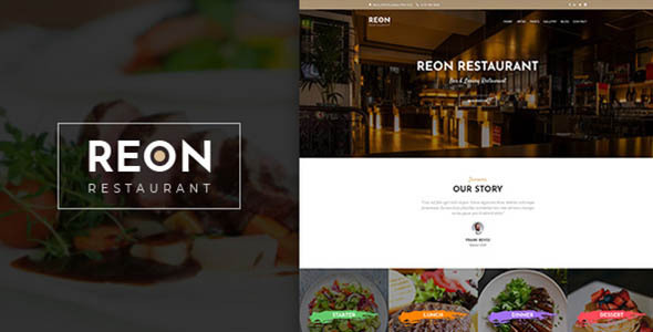 Reon Restaurant Wordpress Theme By Ovatheme Themeforest