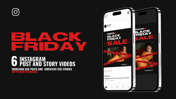 Black Friday Intagram Promo