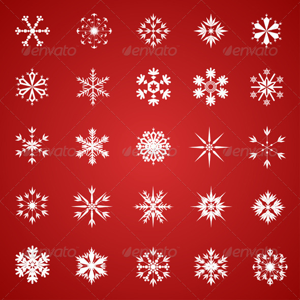 Snowflake Collection - Christmas Seasons/Holidays