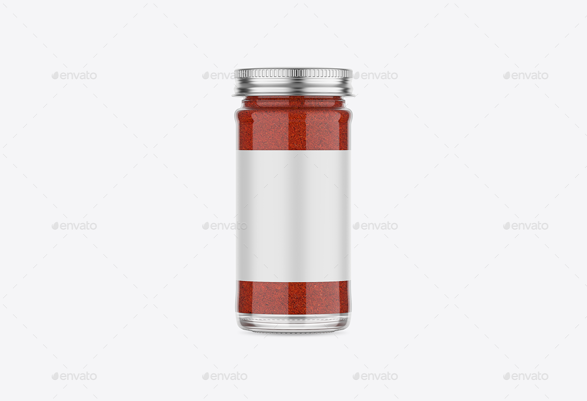 Red Pepper Jar Mockup, Graphics | GraphicRiver