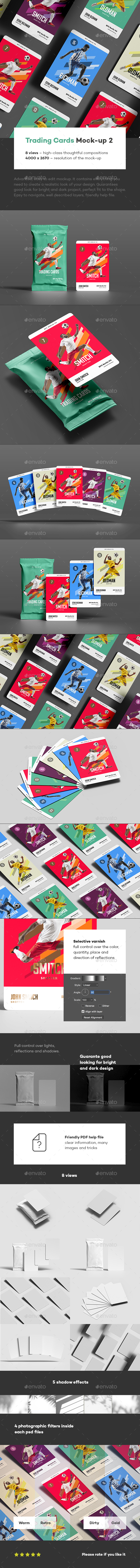 Trading Cards Mock-up 2