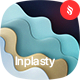 Inplasty - Waves Paper Cut 3D Backgrounds