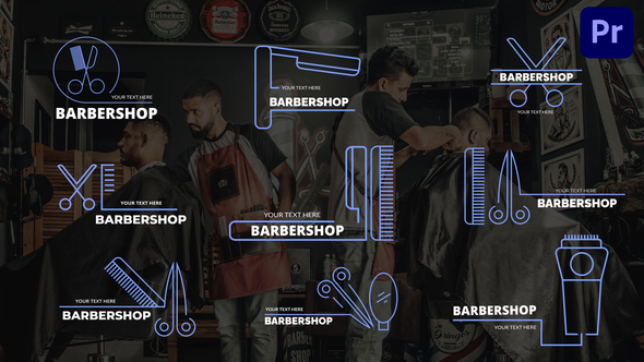 Barbershop Titles | Premiere Pro