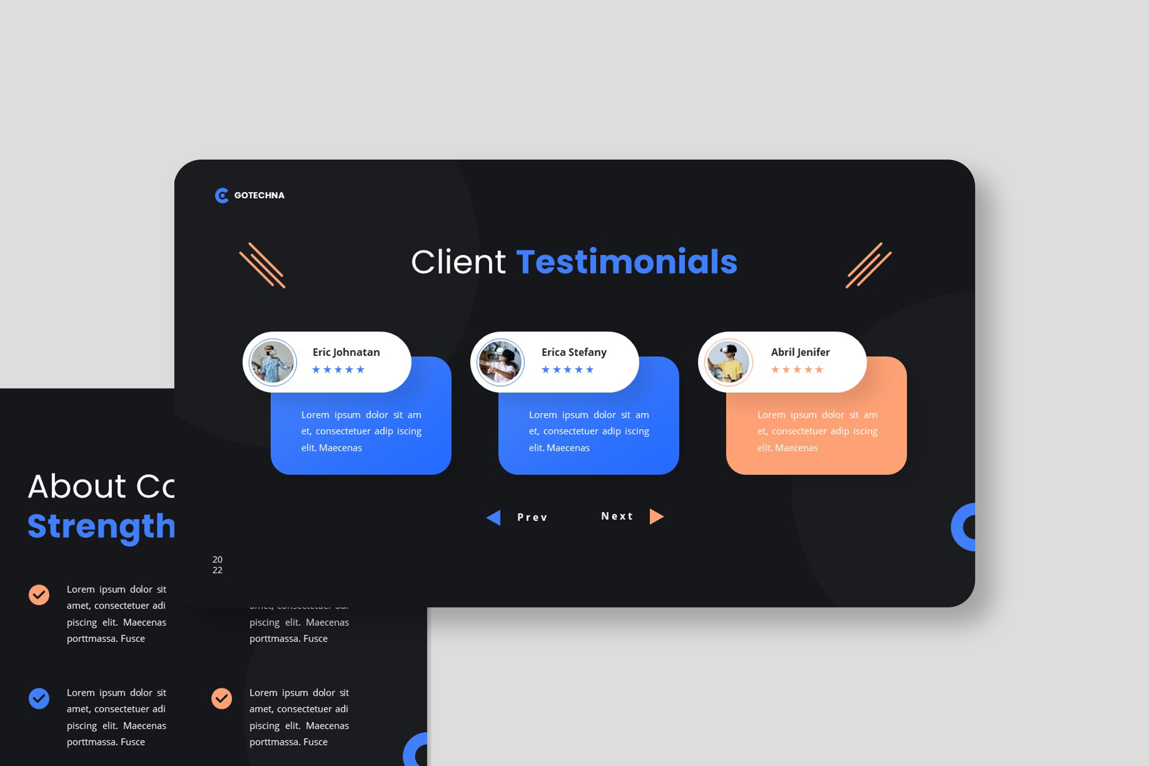 Gotechna - IT Solutions & Services Powerpoint Template, Presentation ...