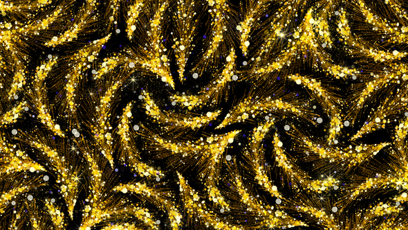 Motion Gold Particles