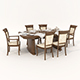 Restaurant Dining Table and Chairs