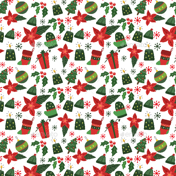 [DOWNLOAD]Christmas Pattern Design vector
