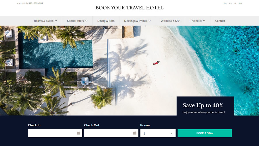 Book Your Travel - Online Booking WordPress Theme by themeenergy ...