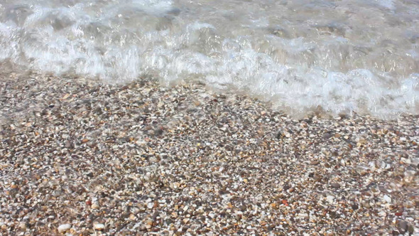 Sea Waves on the Shore 6