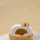 Patisserie dessert. Single piece of artisan cake. High detail studio photo. Copy space background - PhotoDune Item for Sale