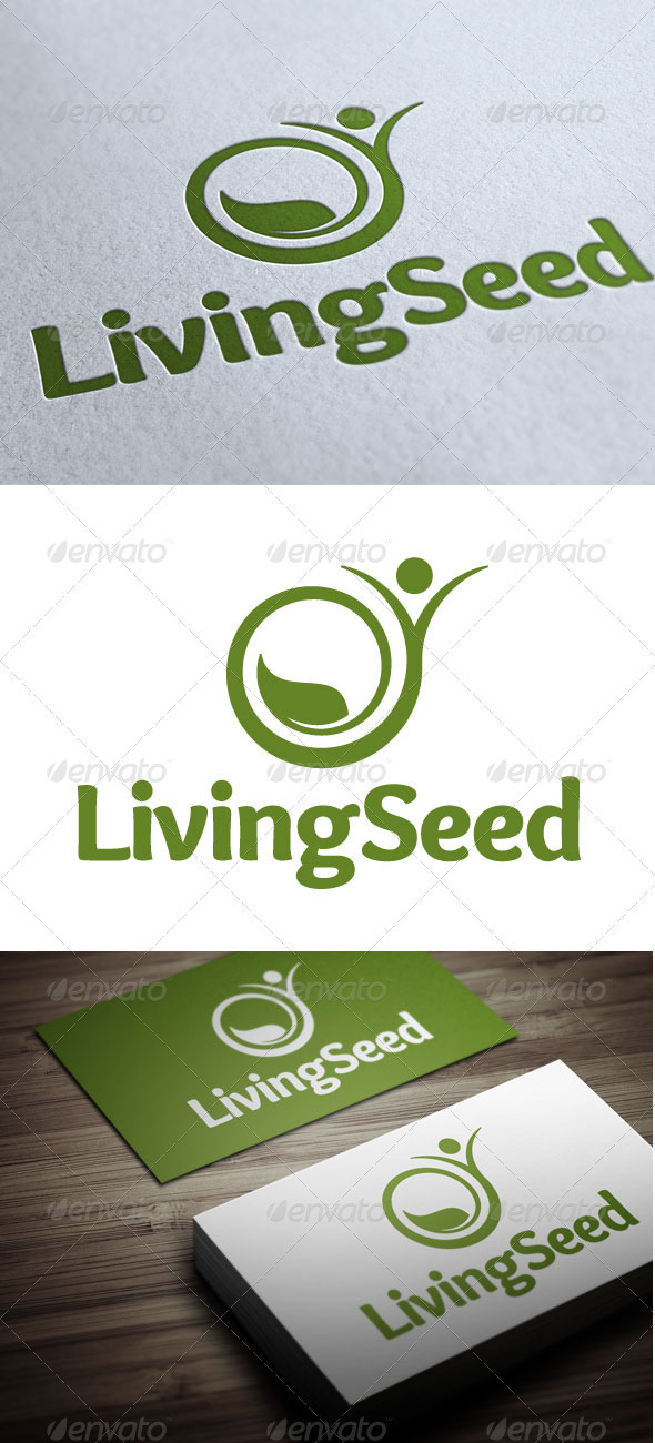Living Seed - Nature Logo Templates