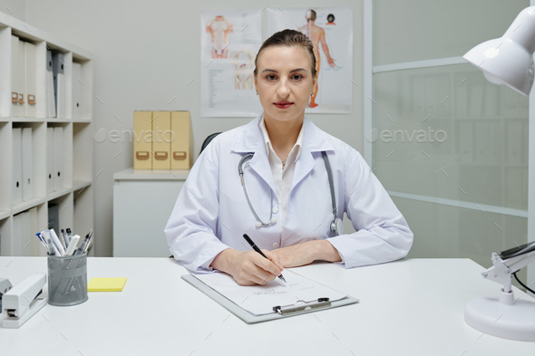 Female General Practitioner - Stock Photo - Images