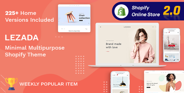 Lezada – Fully Customizable Multipurpose Shopify Theme