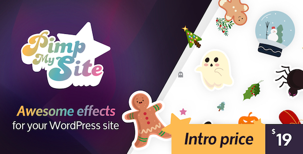 Pimp my Site - Holiday, Weather & Festive Effects to Pimp your WordPress Site