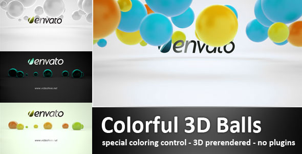 Colorful 3D Balls