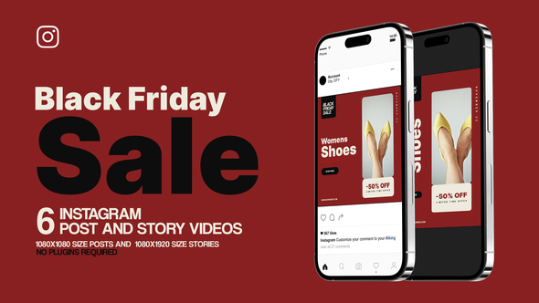 Black Friday Sale Instagram Promo