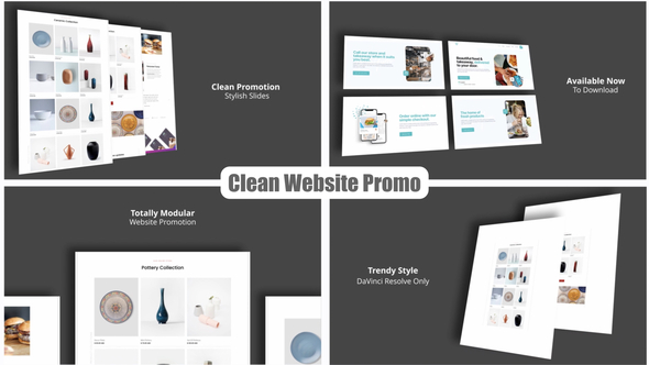 Clean Website Promo