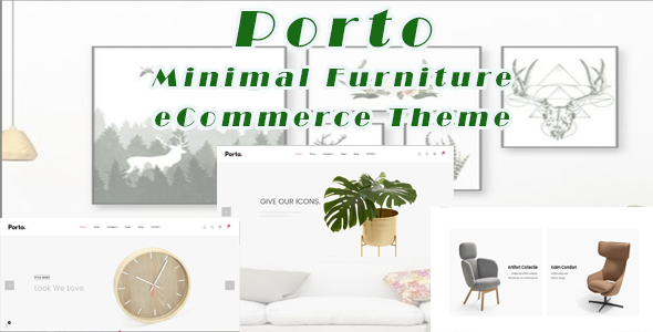 Porto Minimal Furniture Prestashop Theme