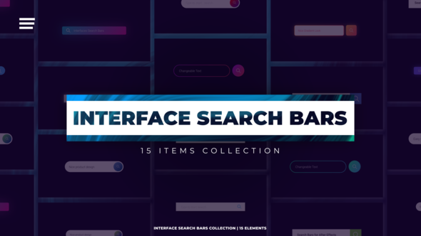 Interfaces Search Bars | Premiere Pro