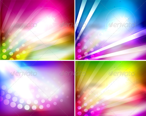 Abstract Vector Shiny Backgrounds - Backgrounds Decorative