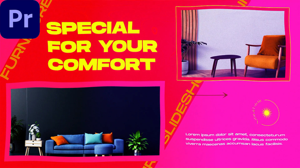 Furniture Slideshow |MOGRT|