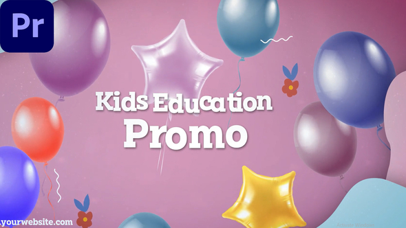 Joyful Kids Education Promo |MOGRT|