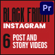 Black Friday Intagram Promo Mogrt - VideoHive Item for Sale