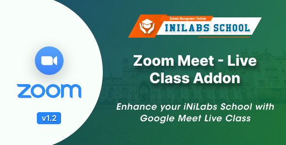 Zoom Live Class Add-on: iNiLabs