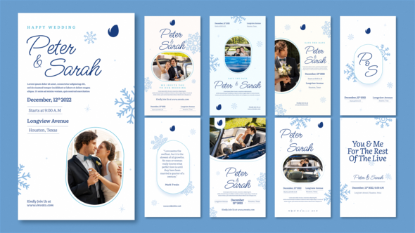 Wedding Invitation Instagram Stories Template | AE alt