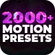 MegaMotion | Animation Motion Presets - VideoHive Item for Sale
