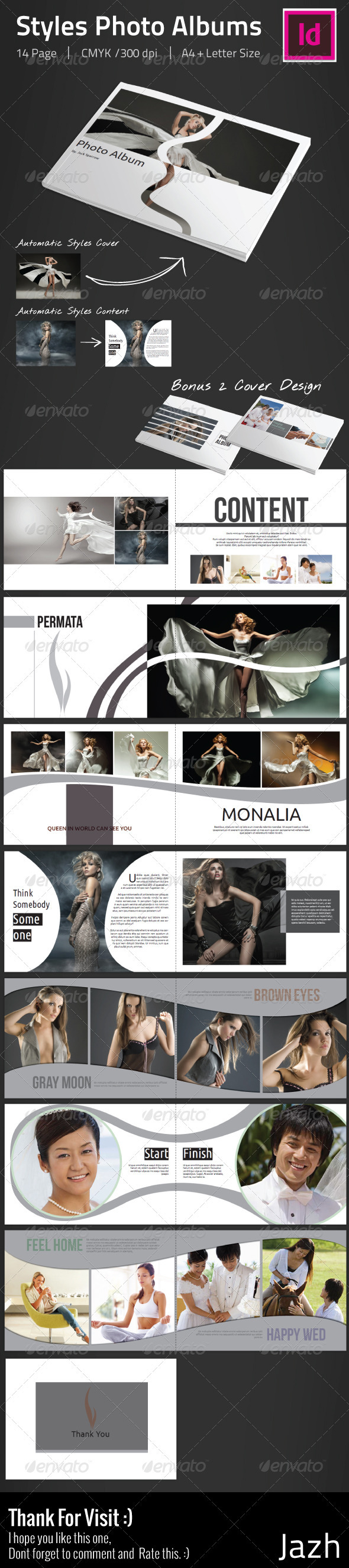 Styles Photo Albums - Photo Albums Print Templates