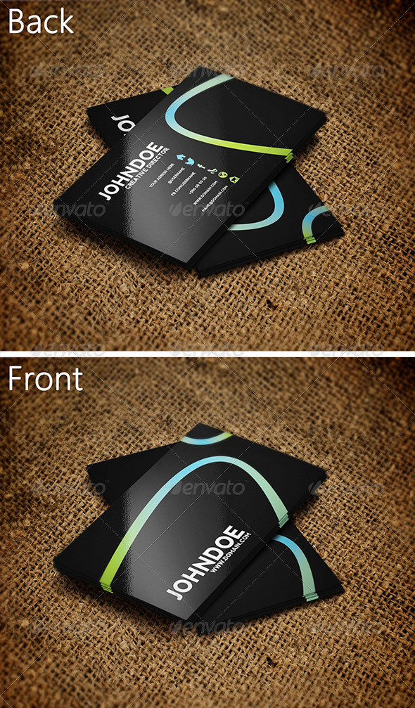 Black Business Card 2 - Creative Business Cards