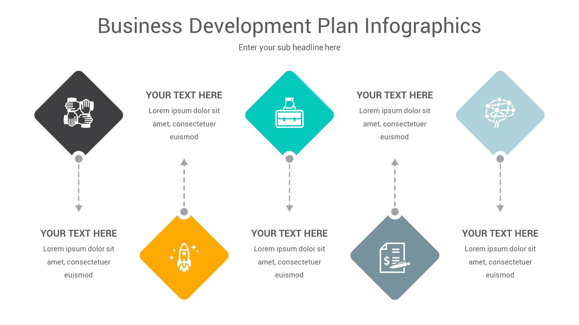 Business Development Plan Infographics Powerpoint Template ...