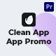 Clean App Promo Mogrt - VideoHive Item for Sale