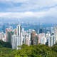 View of Hong Kong skyline form Victoria Peak, Hong Kong. - PhotoDune Item for Sale