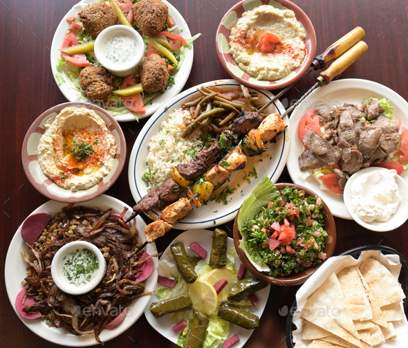 Traditional Turkish cuisine celebrating the end of Ramadan