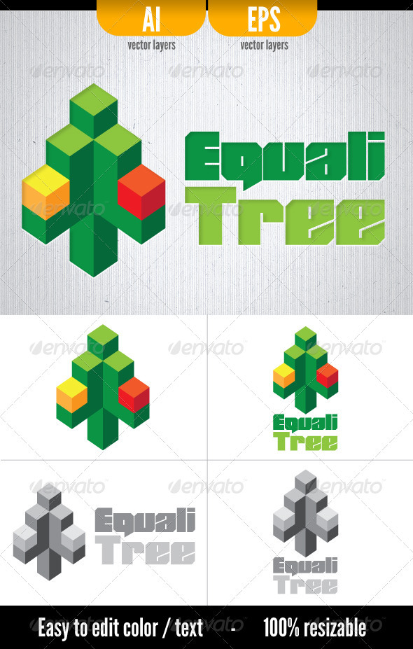 EqualiTree - Symbols Logo Templates