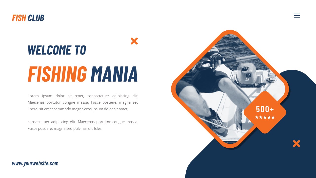 Fishing Mania Google Slide Template, Presentation Templates | GraphicRiver