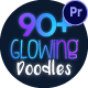 90+ Glowing Doodles Pack Mogrt - VideoHive Item for Sale
