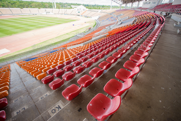 Stadium and seat - Stock Photo - Images