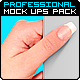 Professional Print Hand Mock Ups Pack = 13 Files - GraphicRiver Item for Sale