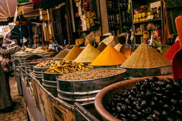 Spices of Morocco - Stock Photo - Images