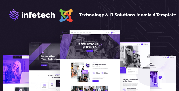 Infetech - Technology & IT Solutions Joomla 4 Template