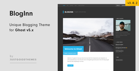 BlogInn - Bold Theme for Ghost